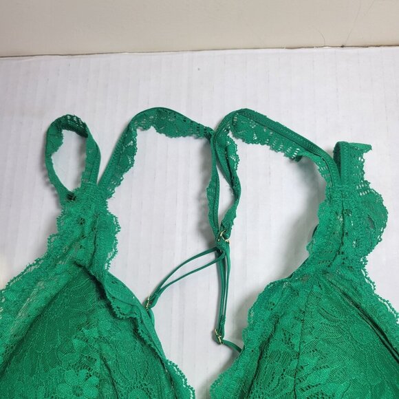 Aerie Lace Bralette & Smoothez Black Sheer Bralette Size S - Picture 5 of 16